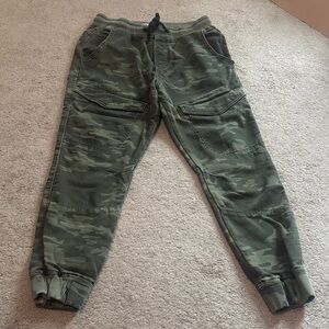 Zara Camouflage Cargo Jogger